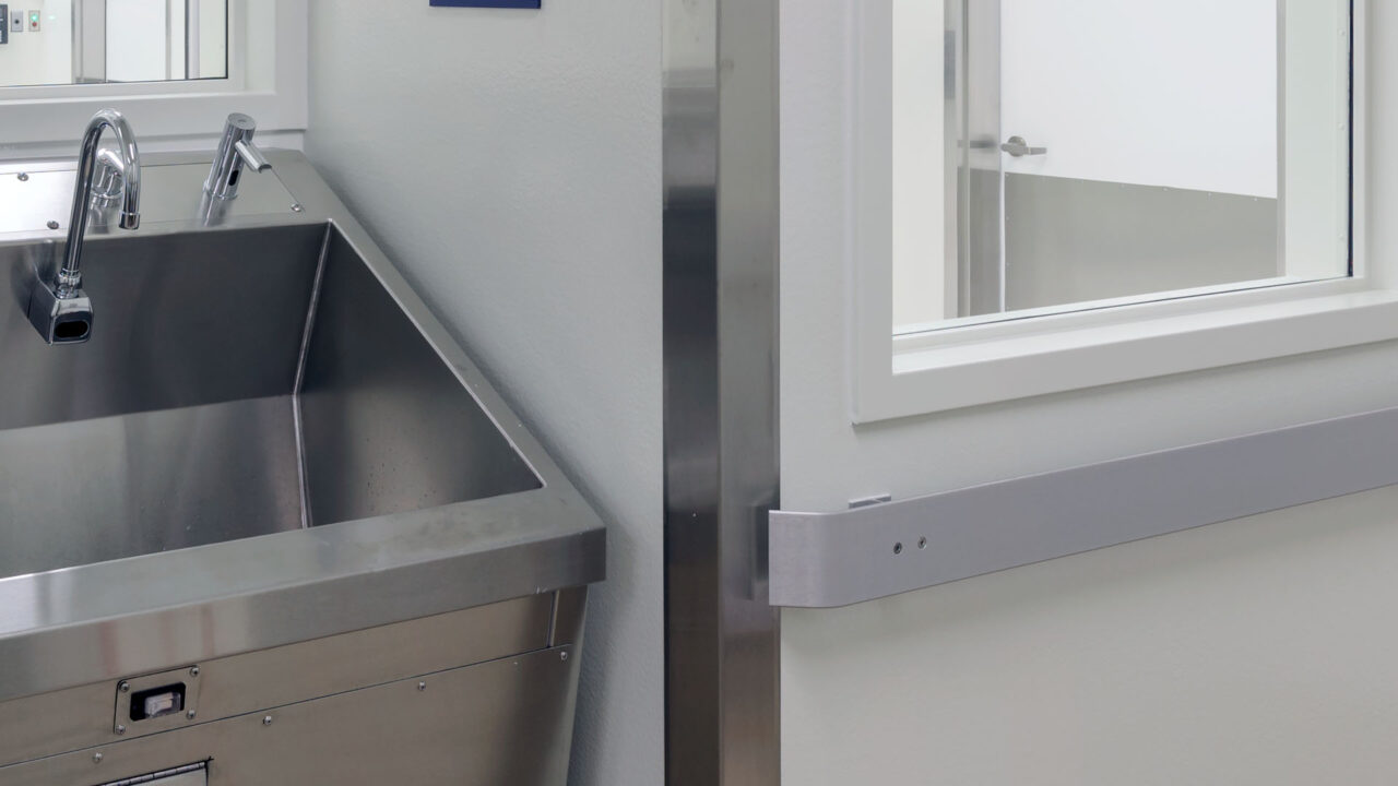 SaniRail Corner Guards Life Science Products