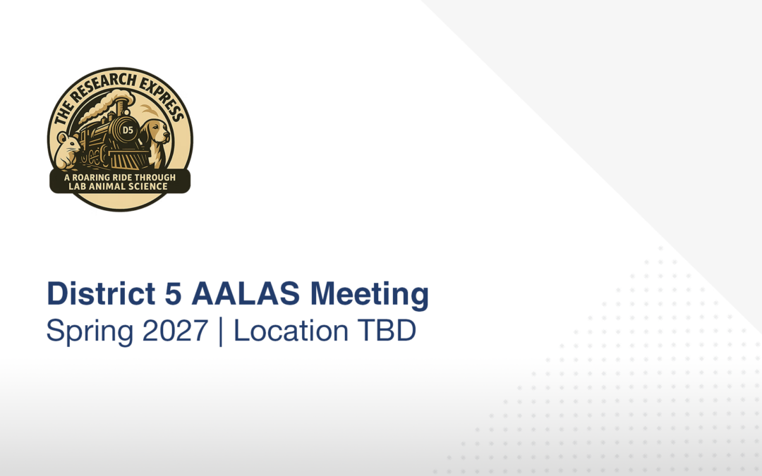 District 5 AALAS Meeting